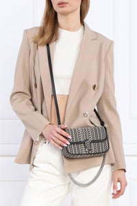 Mini sac à bandoulière The J Marc imprimé - Beige Multicolor
