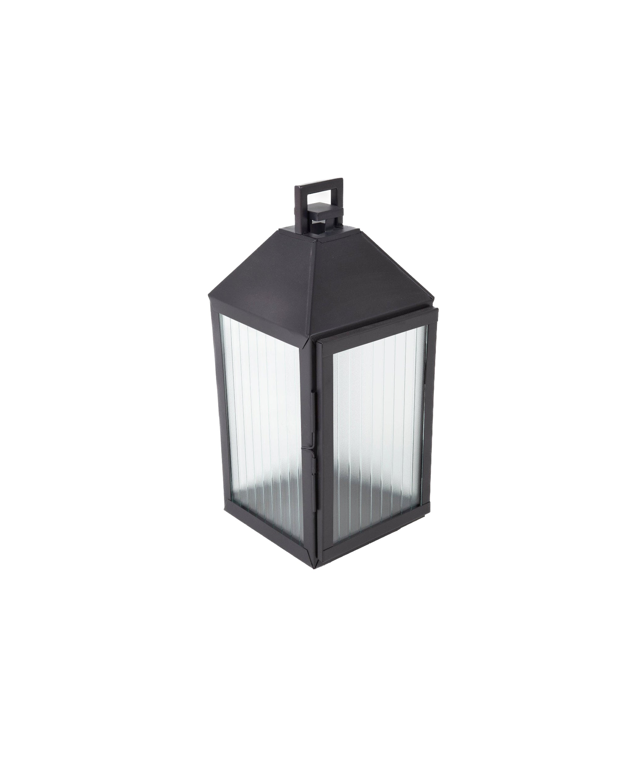 Lanterne Lennon L en métal - Black