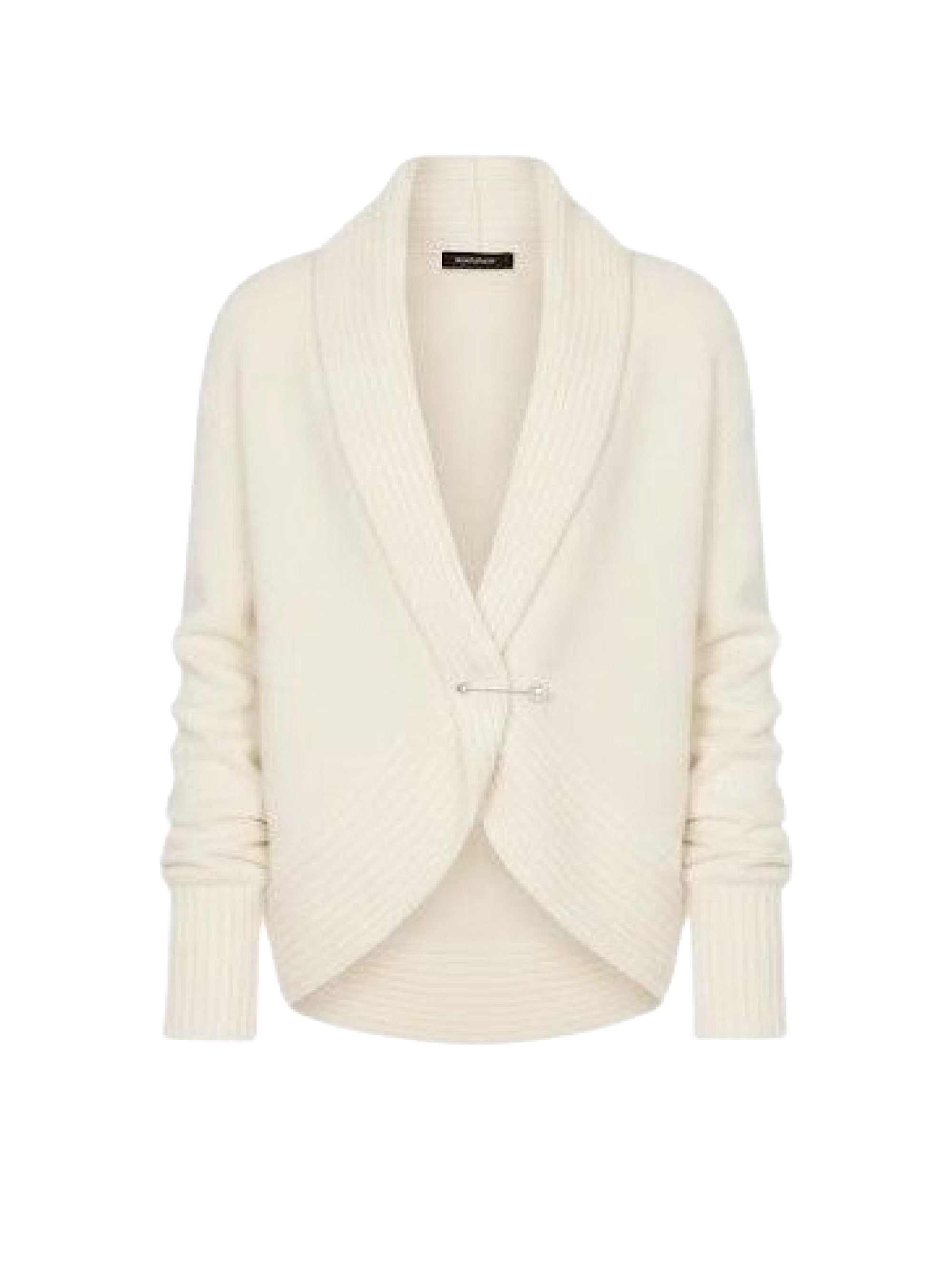 Cardigan en laine et cachemire - Ivory