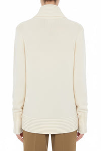 Cardigan en laine et cachemire - Ivory