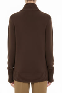 Cardigan en laine et cachemire - Brown