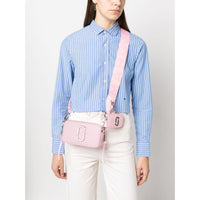 PAS INFO   Sac Snapshot en cuir - Bubblegum