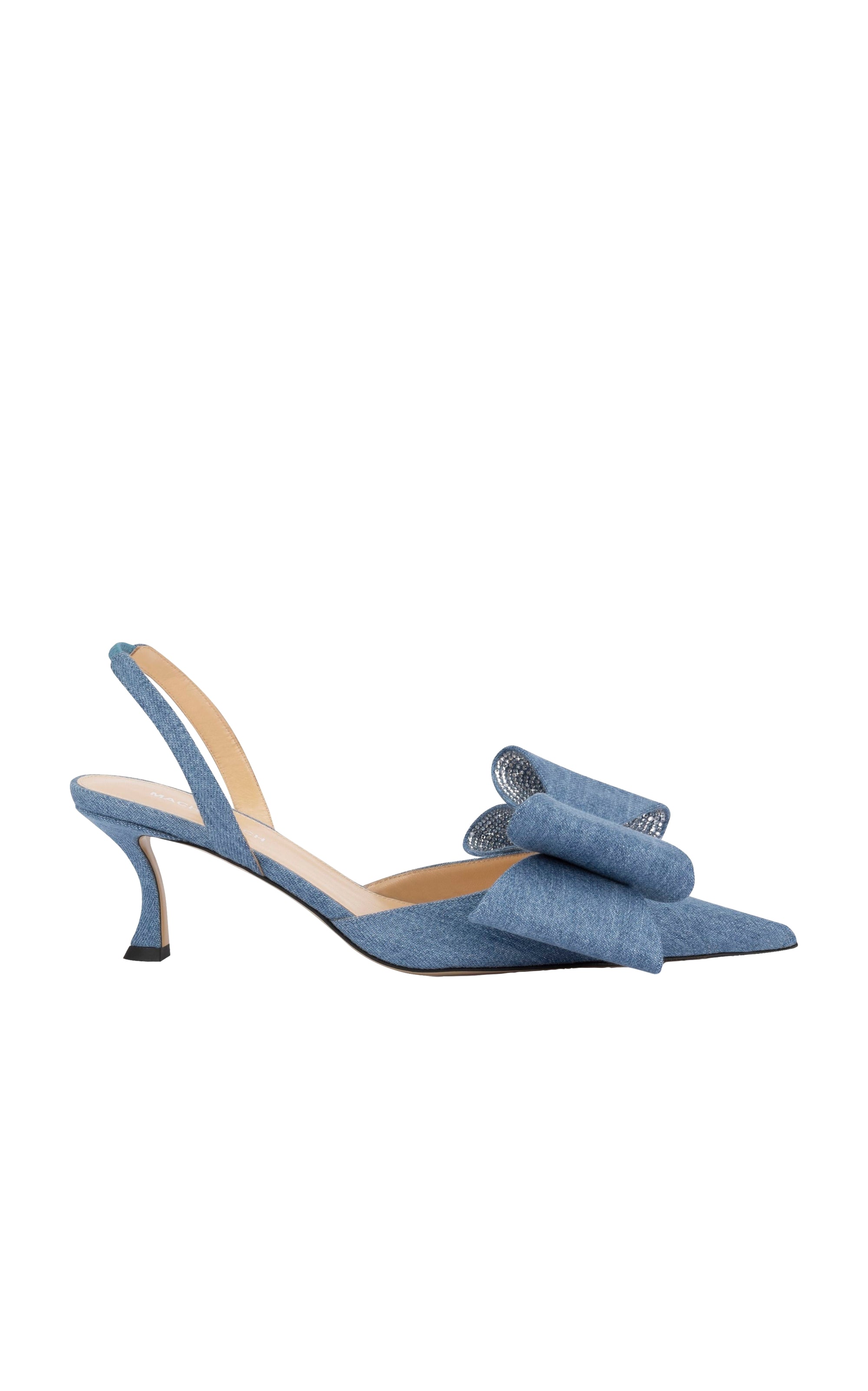 Le Cadeau 65 slingback in denim - Denim Blue
