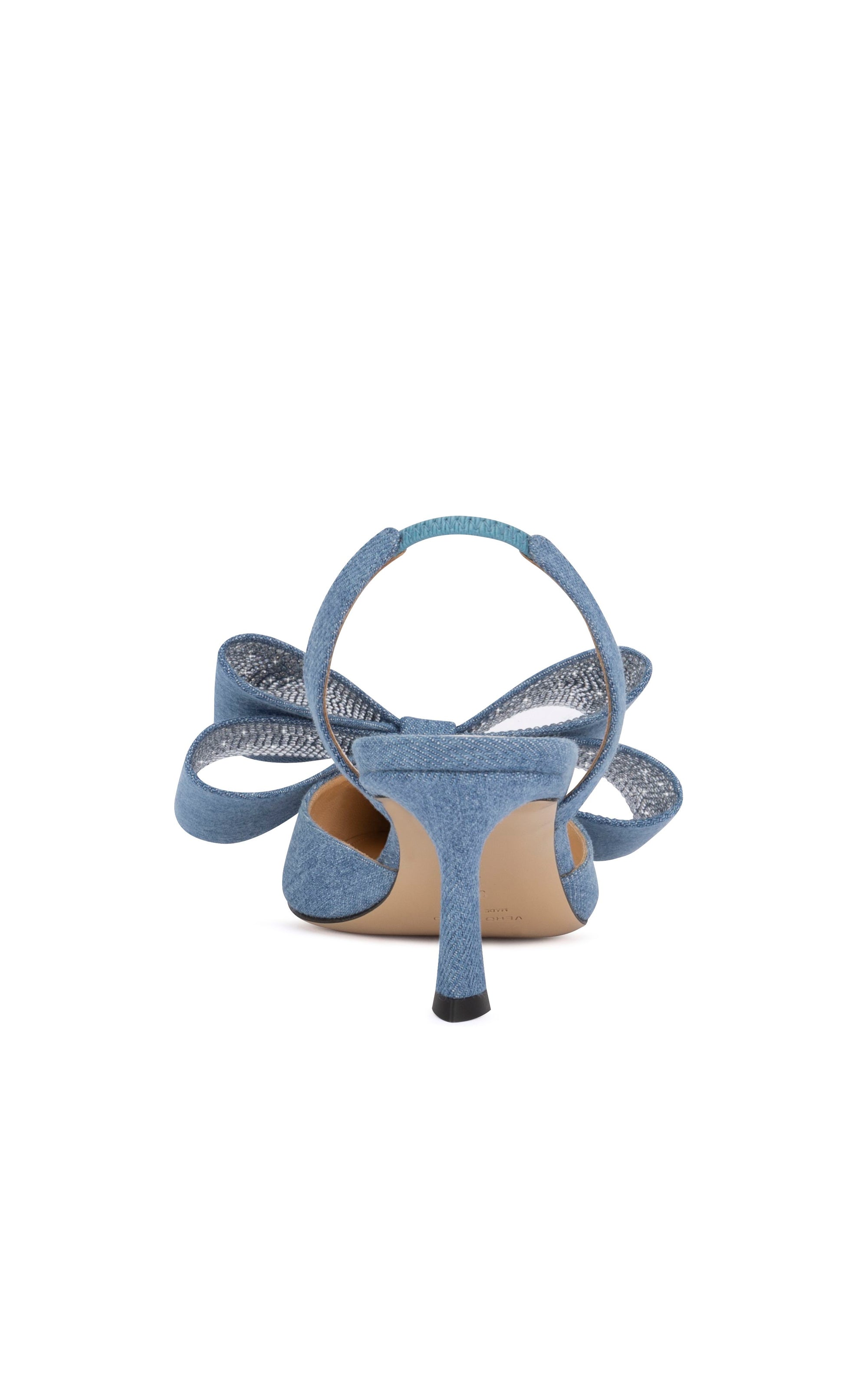 Le Cadeau 65 slingback in denim - Denim Blue