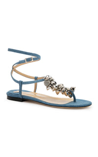 Puffy Heart sandals in denim - Blue