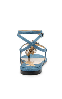 Puffy Heart sandals in denim - Blue