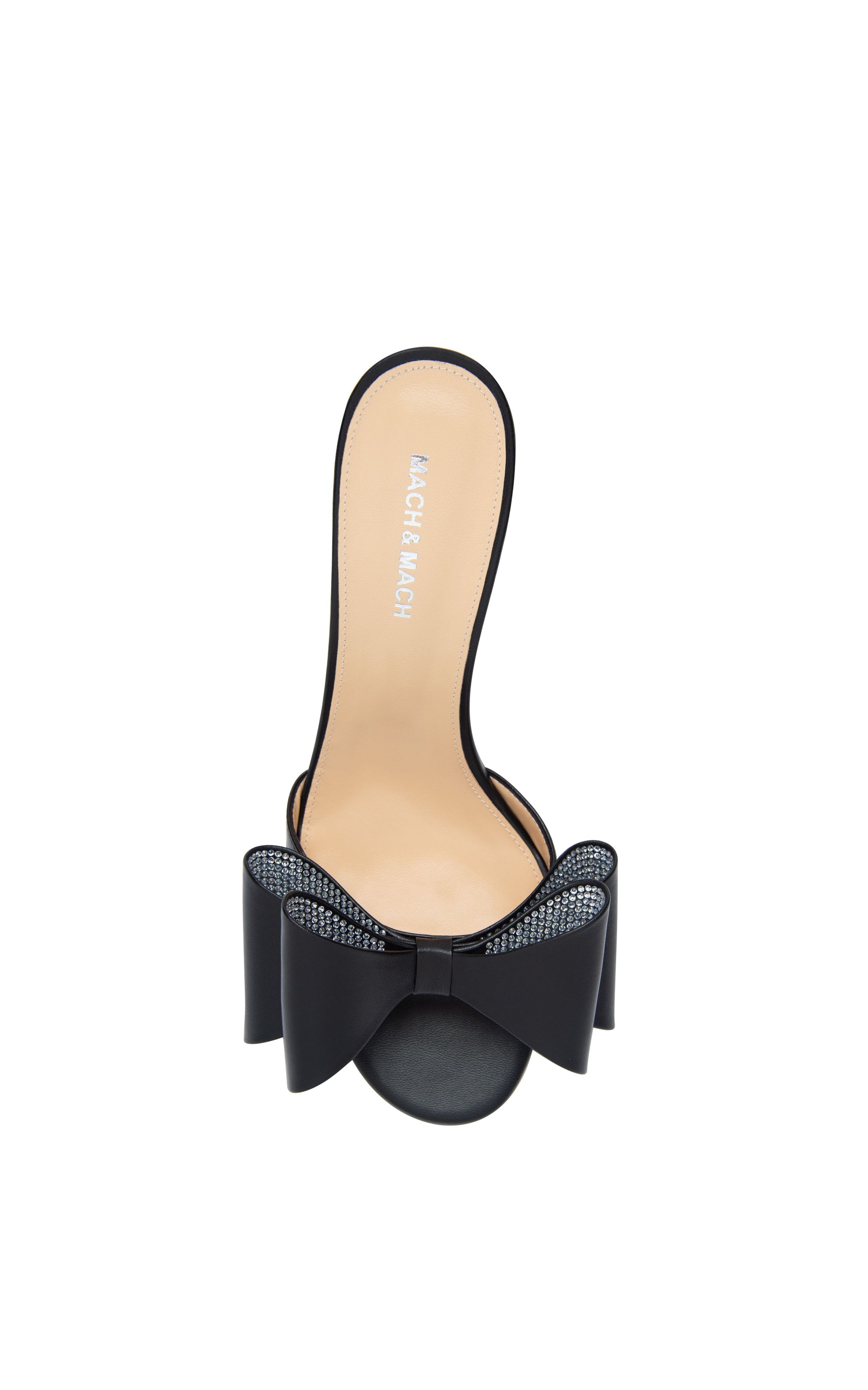 Le Cadeau 95 leather mules - Black