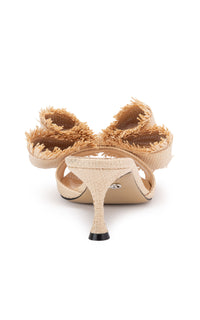 Le Cadeau 65 heeled mules - Beige