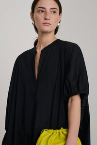 NOIR ROBE CHAINE & TRAME ALGER