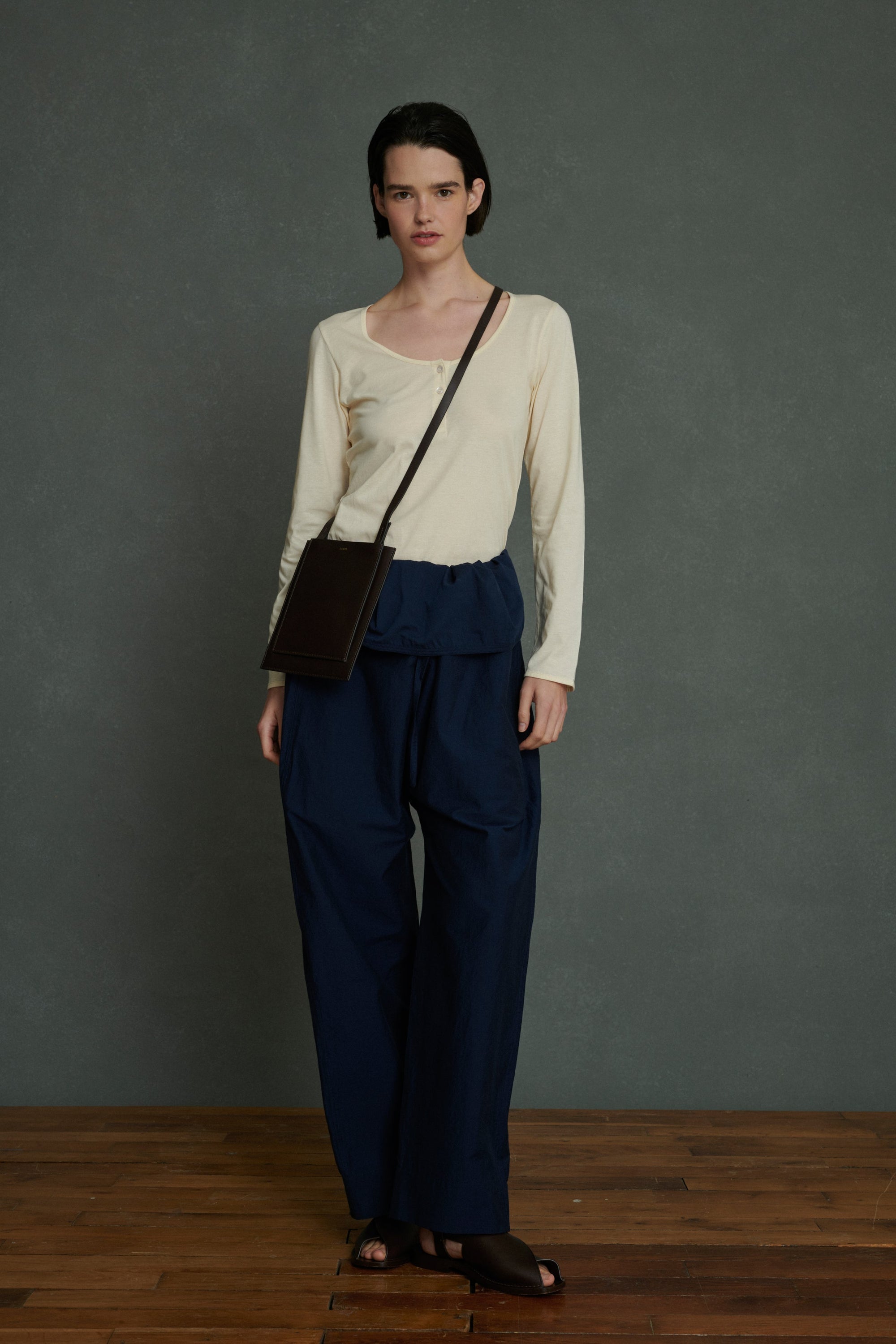 ECRU TSHIRT MANCHES LONGUES AURELIA