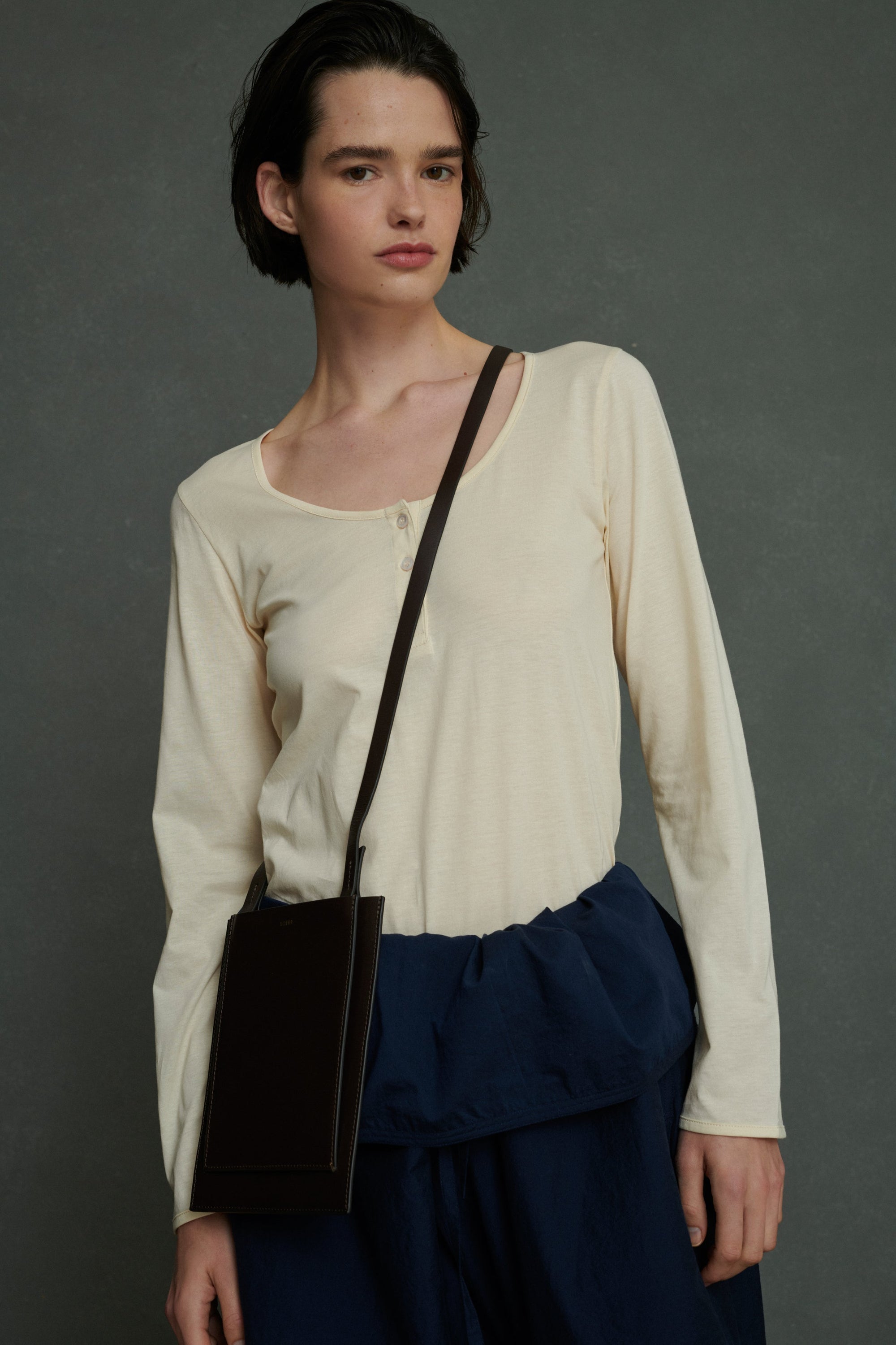 ECRU TSHIRT MANCHES LONGUES AURELIA
