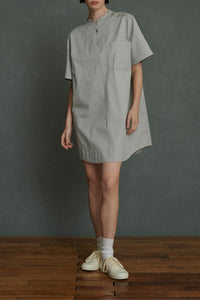 GRIS CLAIR ROBE CHAINE & TRAME ALICE