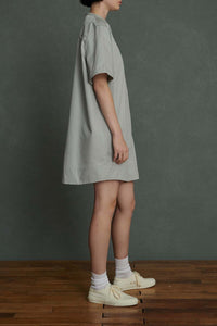 GRIS CLAIR ROBE CHAINE & TRAME ALICE