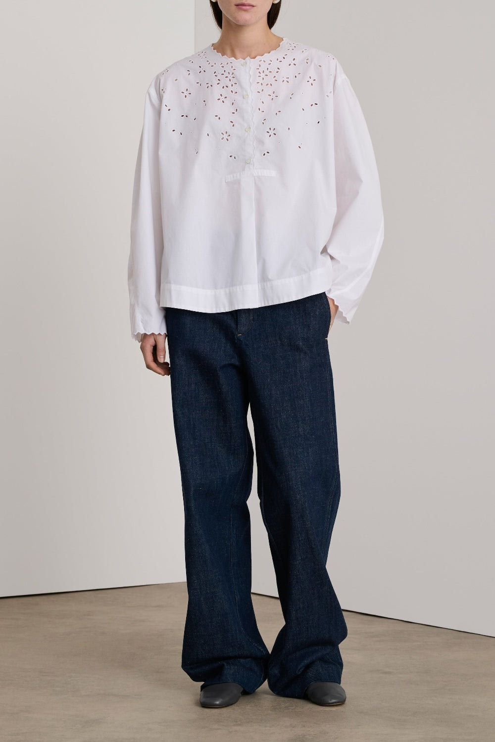 Destinée cotton blouse - White