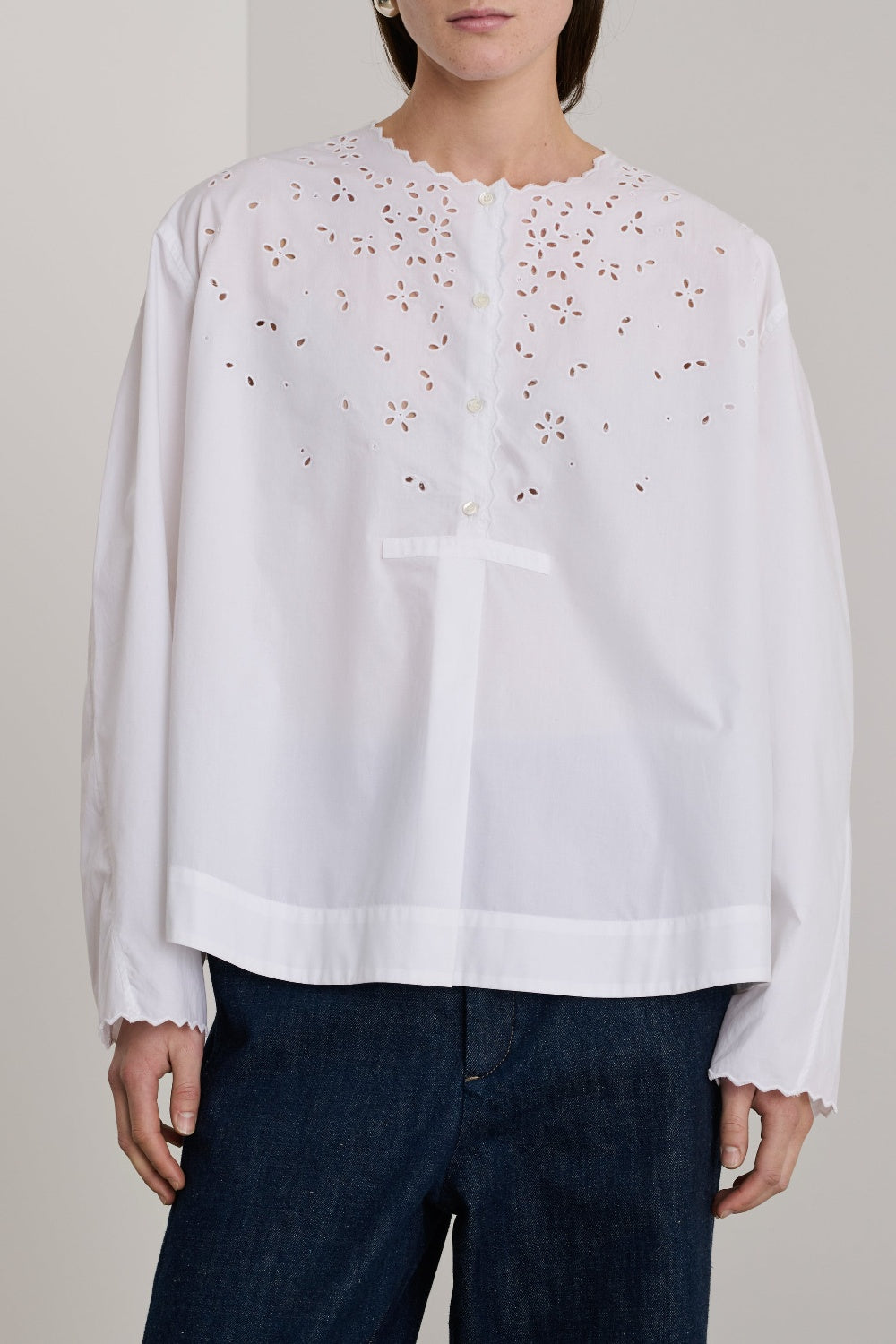 Destinée cotton blouse - White