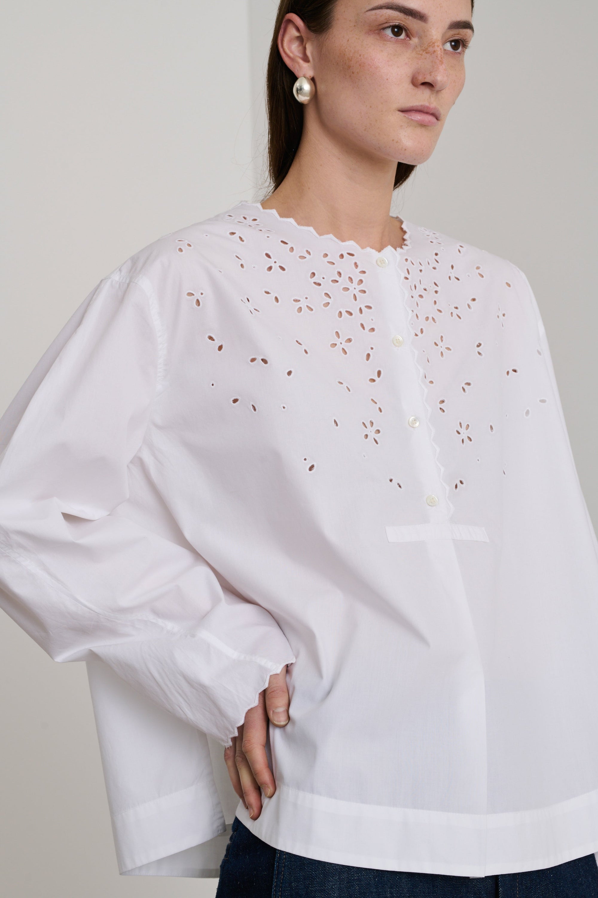 BLANC BLOUSE DESTINEE