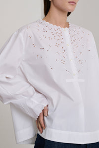 Destinée cotton blouse - White