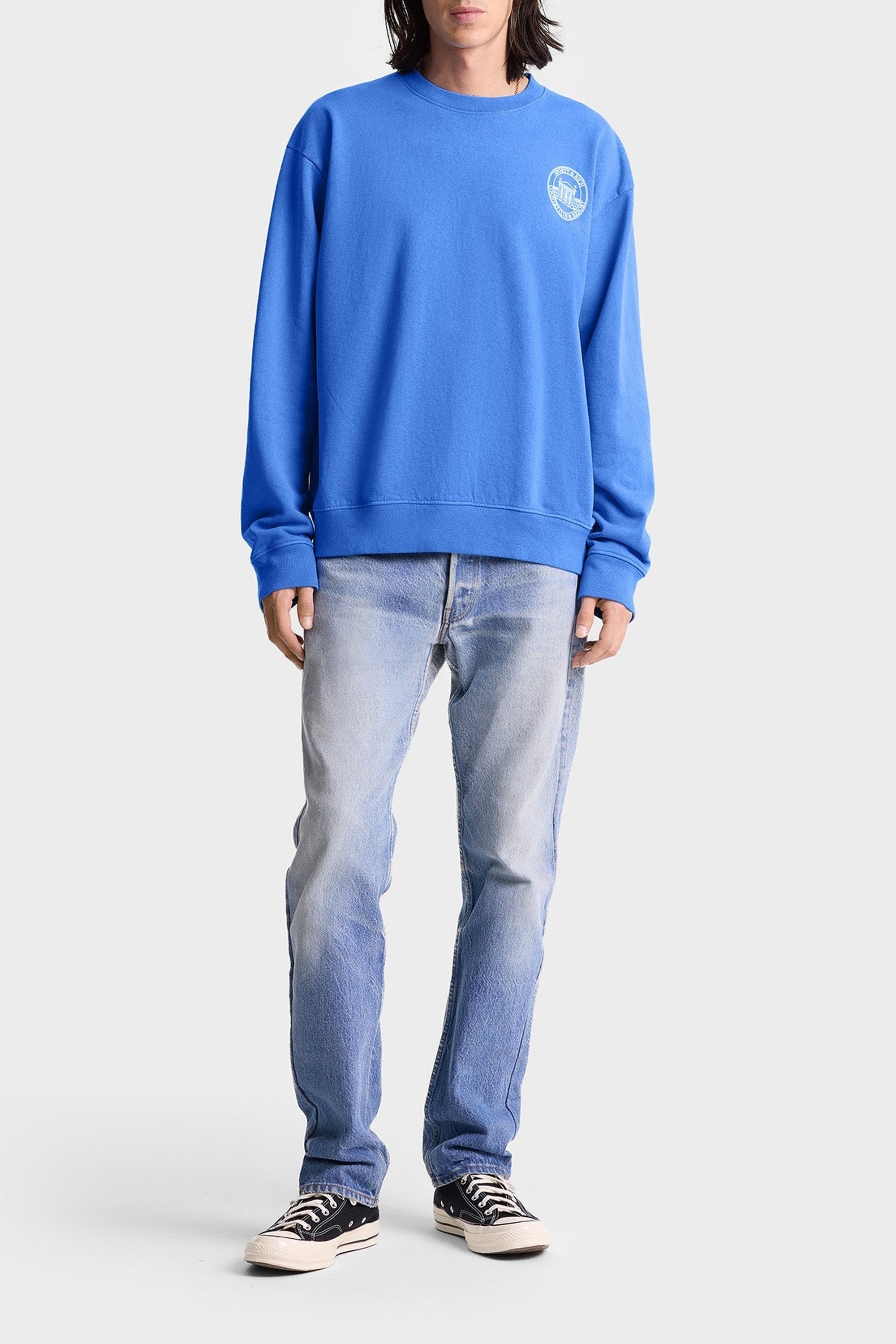 Sweatshirt Vendome imprimé - Paris Blue