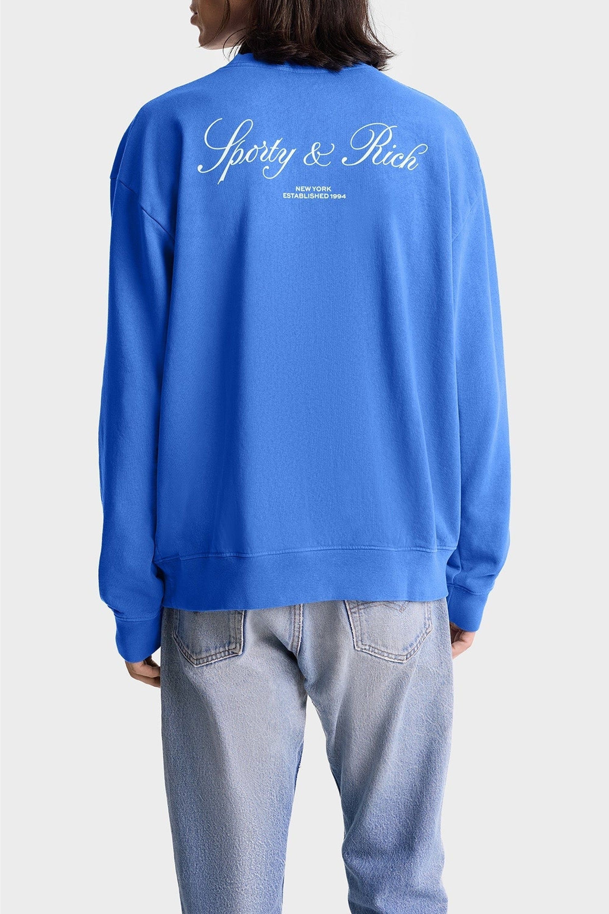 Sweatshirt Vendome imprimé - Paris Blue