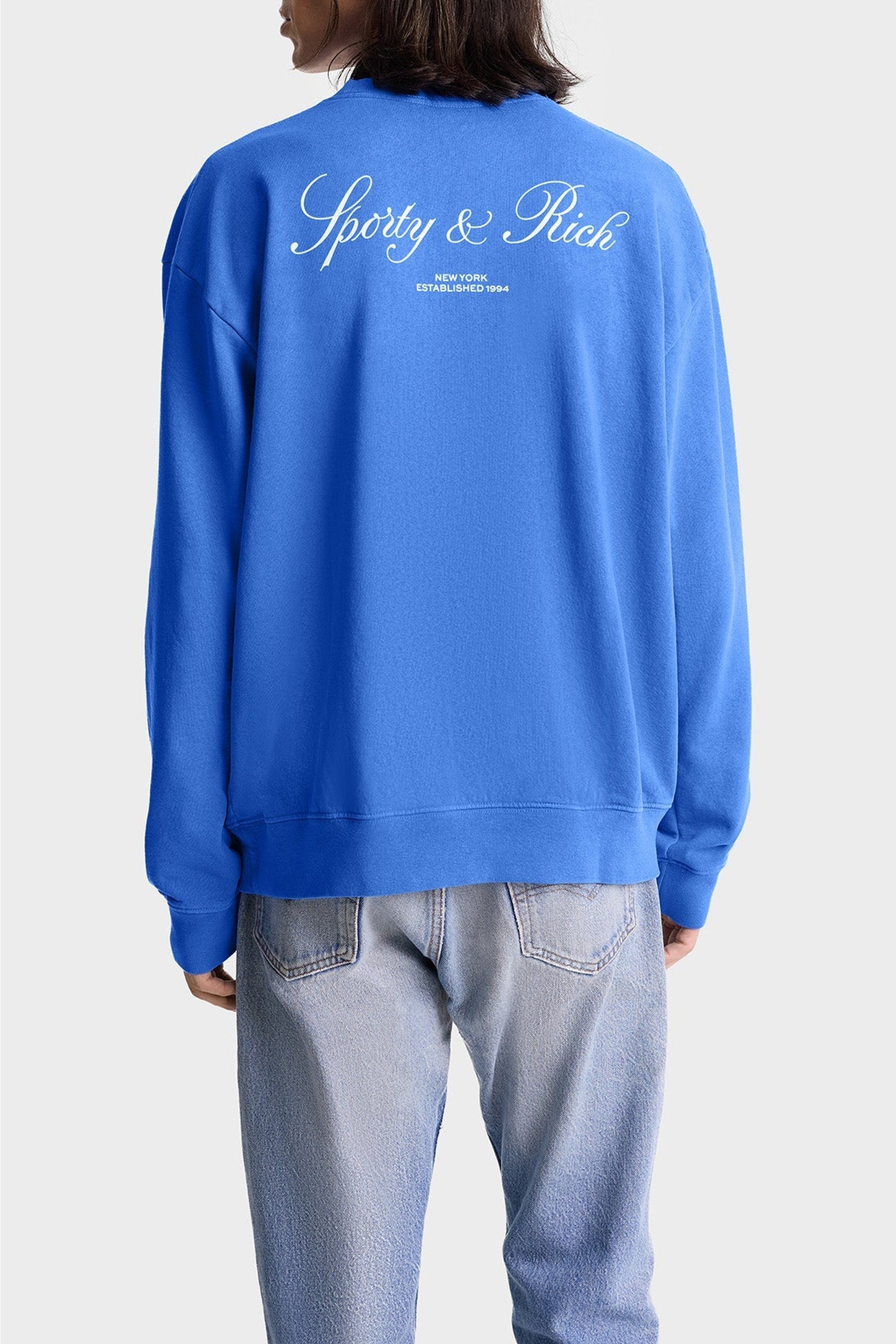 Sweatshirt Vendome imprimé - Paris Blue