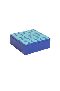 Tiger Touch Box - Blue