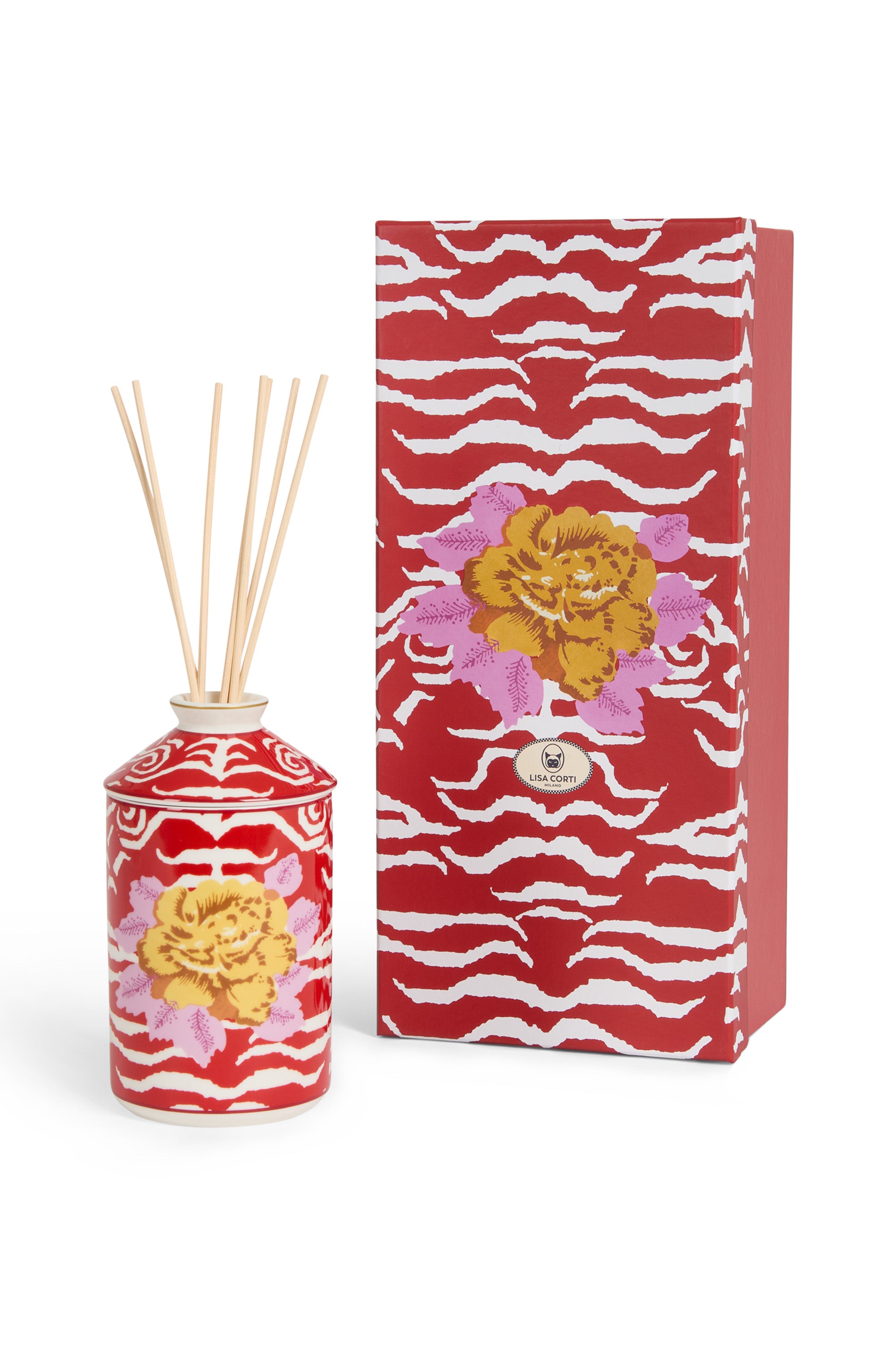 RECO PRIX : 65 // Diffuser Set 1211 Indian Tiger Red