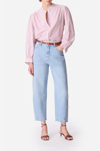 Blouse à col mao Chouchou - Blush