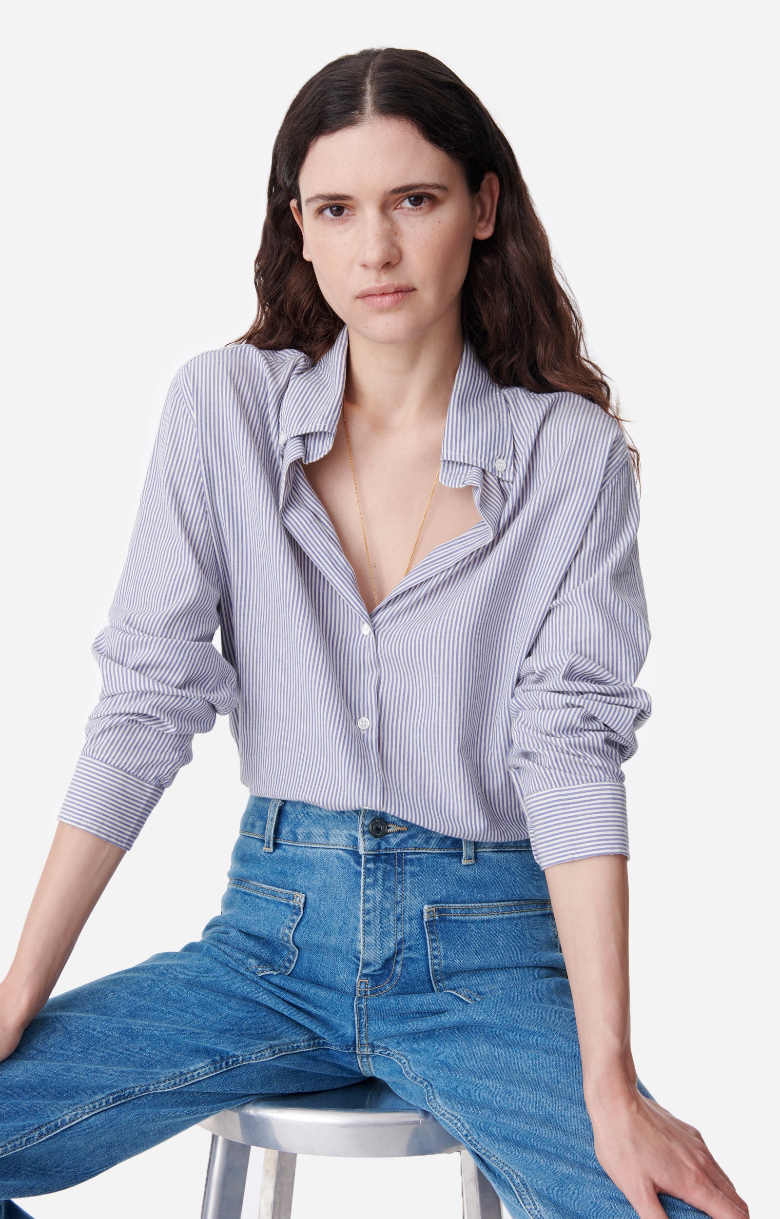 17 QTY NEW // ECRU / Chemise Druyat - ECRU
