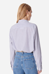 Chemise à manches longues - Bleu