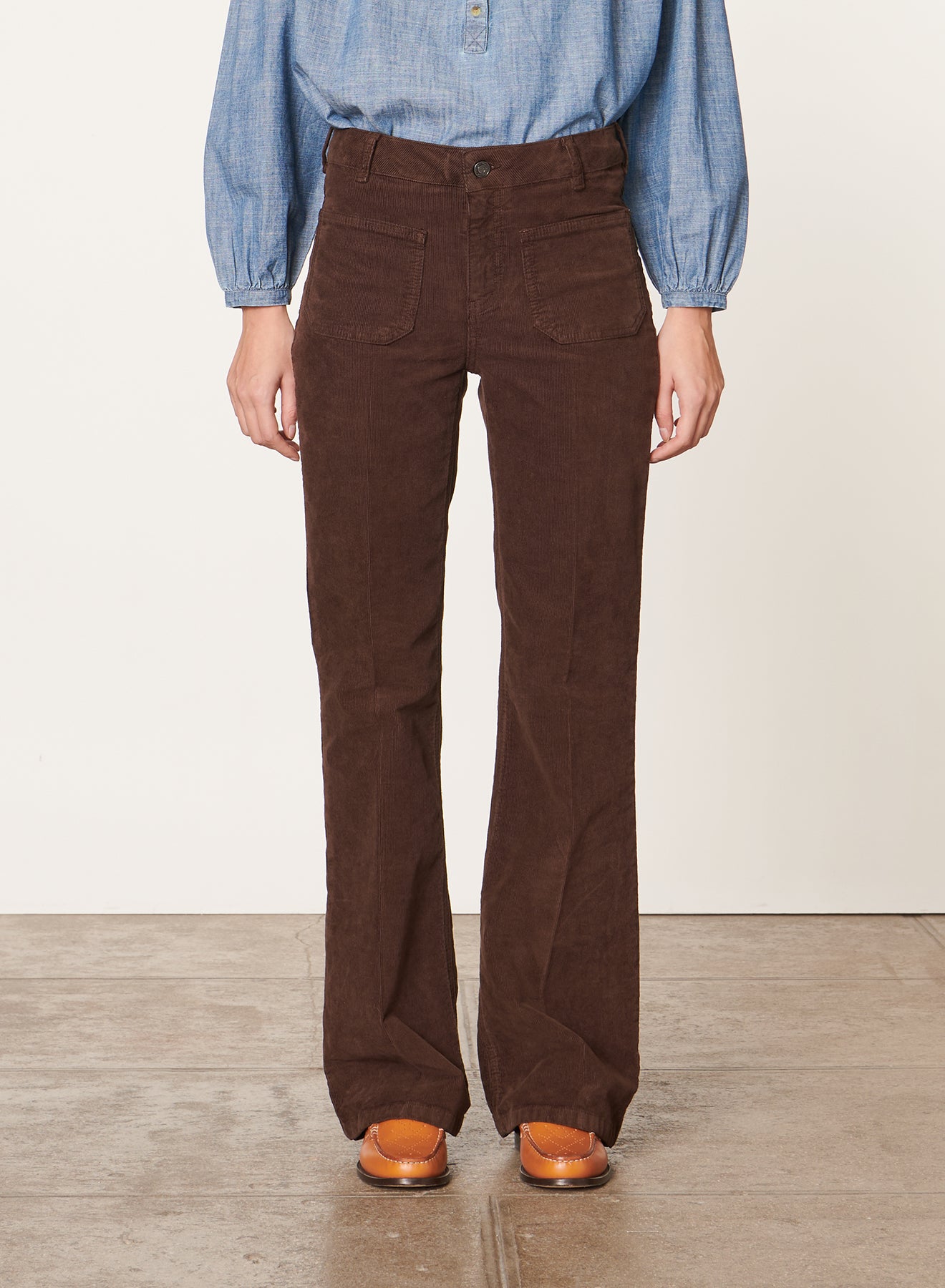 27 QTY NEW // CAFE / Pantalon Dompay - CAFE
