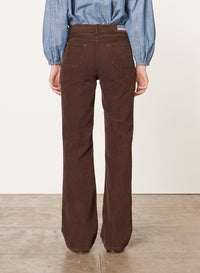 27 QTY NEW // CAFE / Pantalon Dompay - CAFE