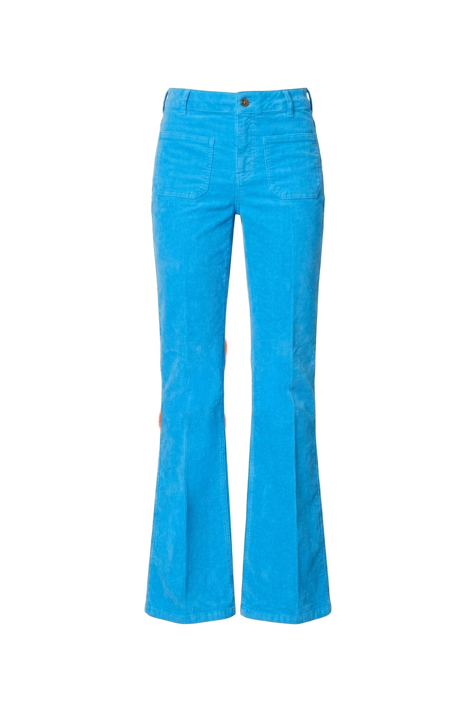 Pantalon bootcut Dompay en denim - Bleu Vif