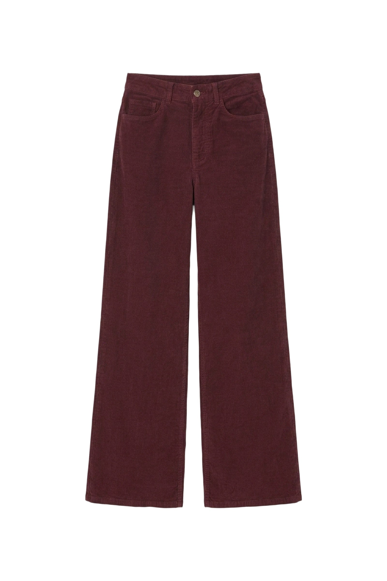 RECO : 120 // Pantalon Bilbao en velours - Bordeaux