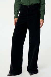 Pantalon Bilbao en velours - Noir