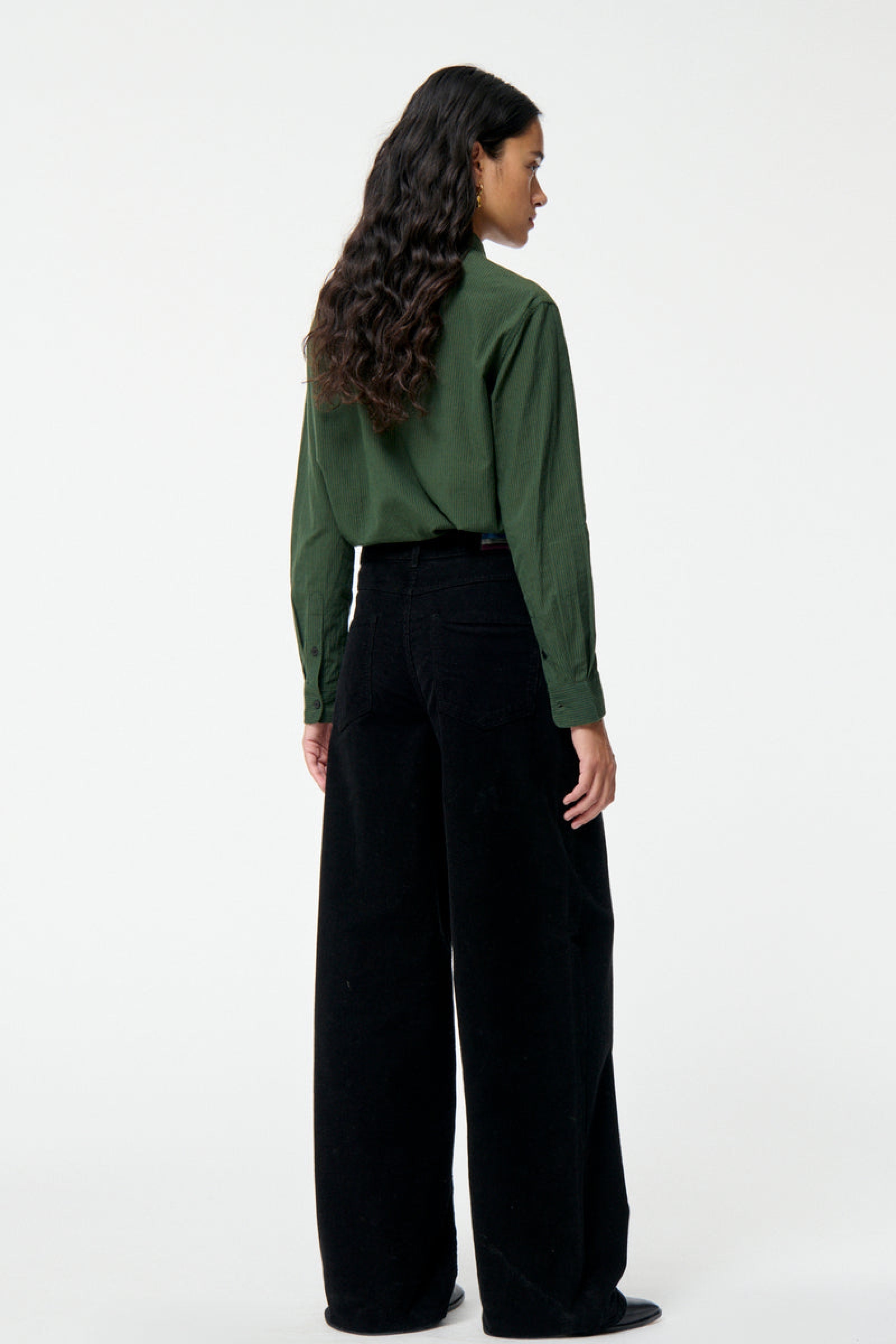 Pantalon Bilbao en velours - Noir