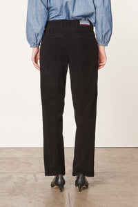 Pantalon droit taille midi Dandy - Noir