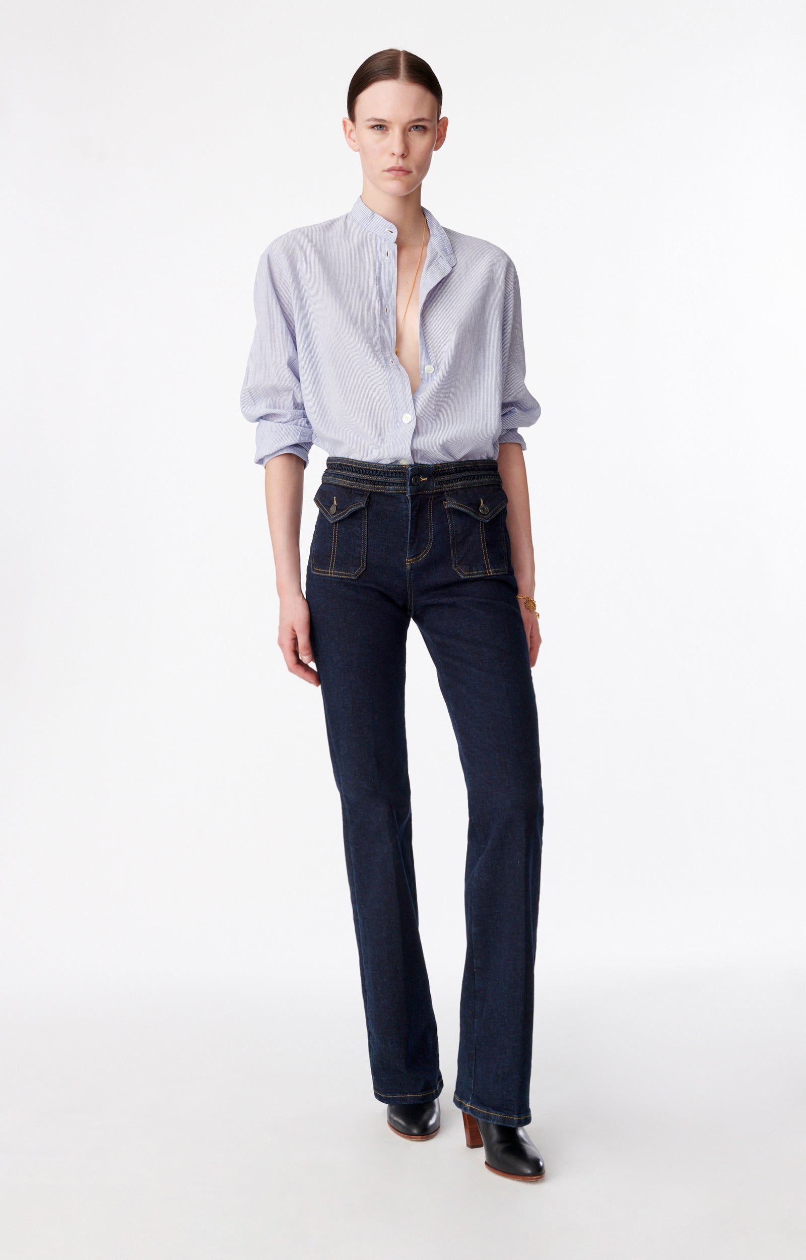 15 QTY NEW // INDIGO / Jean Bootcut Nano - INDIGO