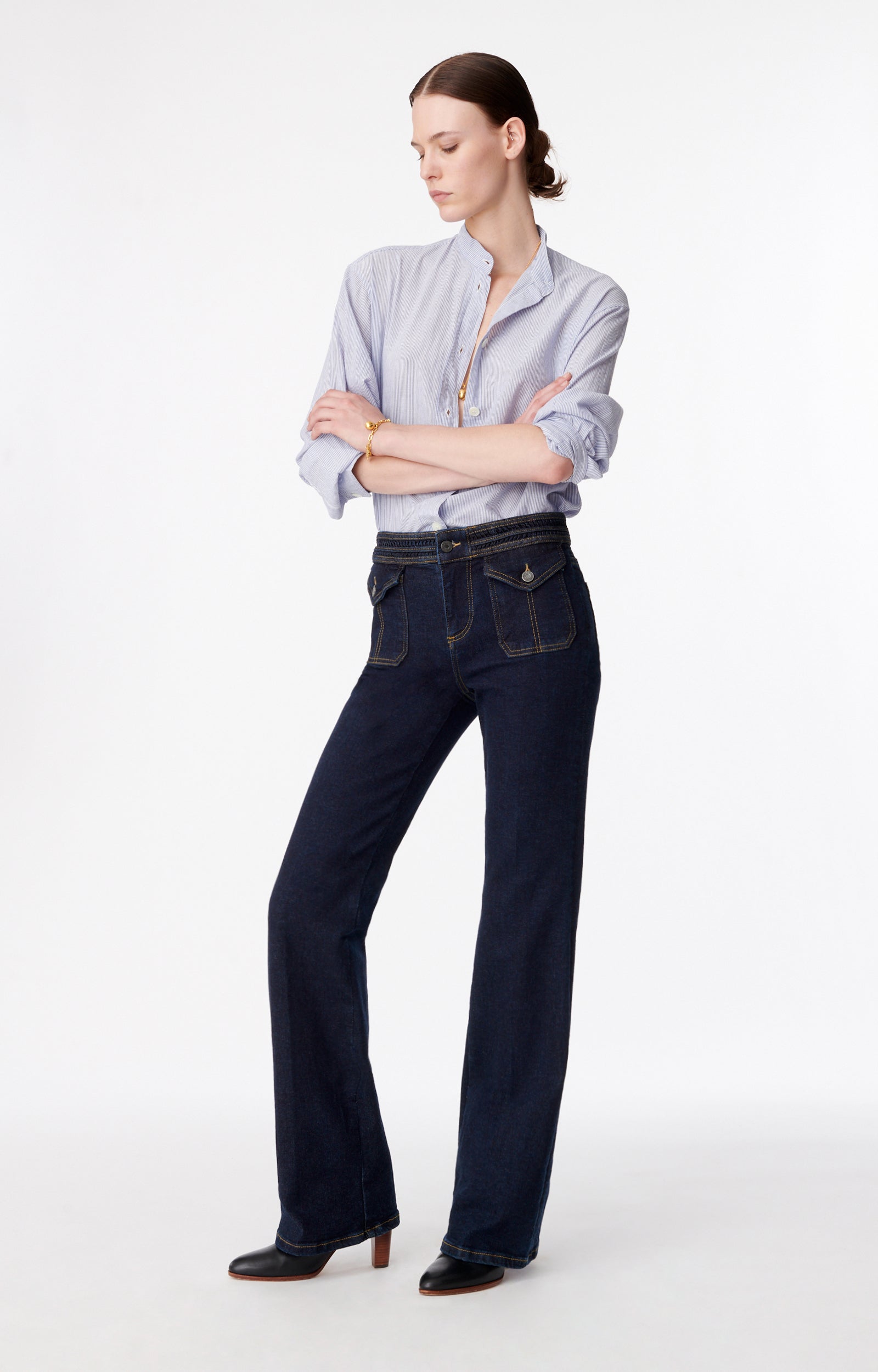 15 QTY NEW // INDIGO / Jean Bootcut Nano - INDIGO