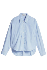 Chemise oversize Brad - Blanc & Bleu