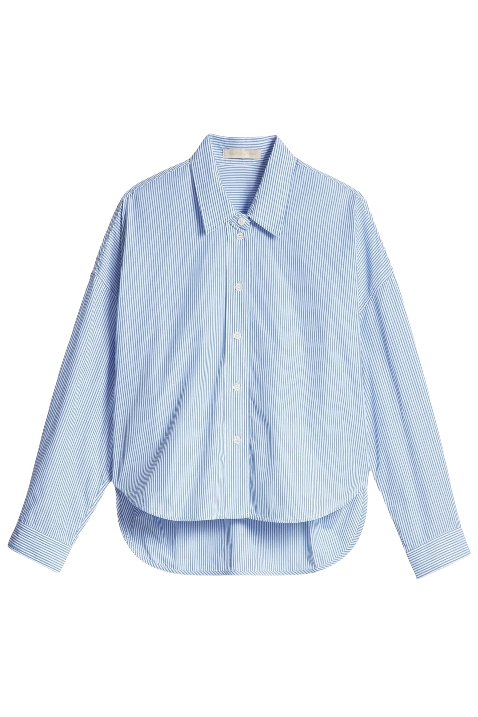 Chemise oversize Brad - Blanc & Bleu