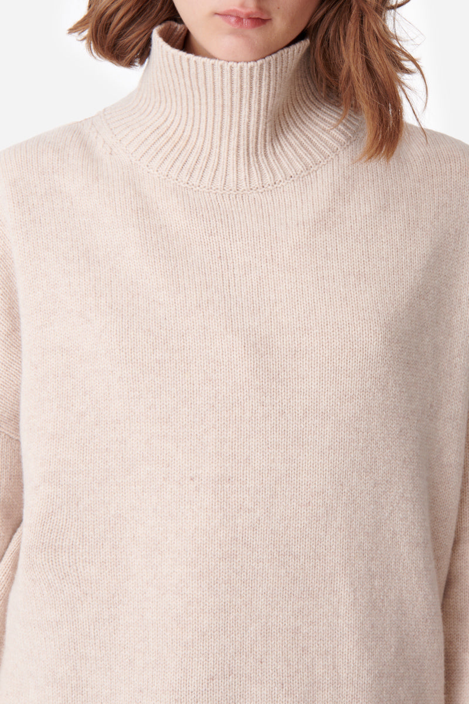 Pull Malo  en laine - Écru