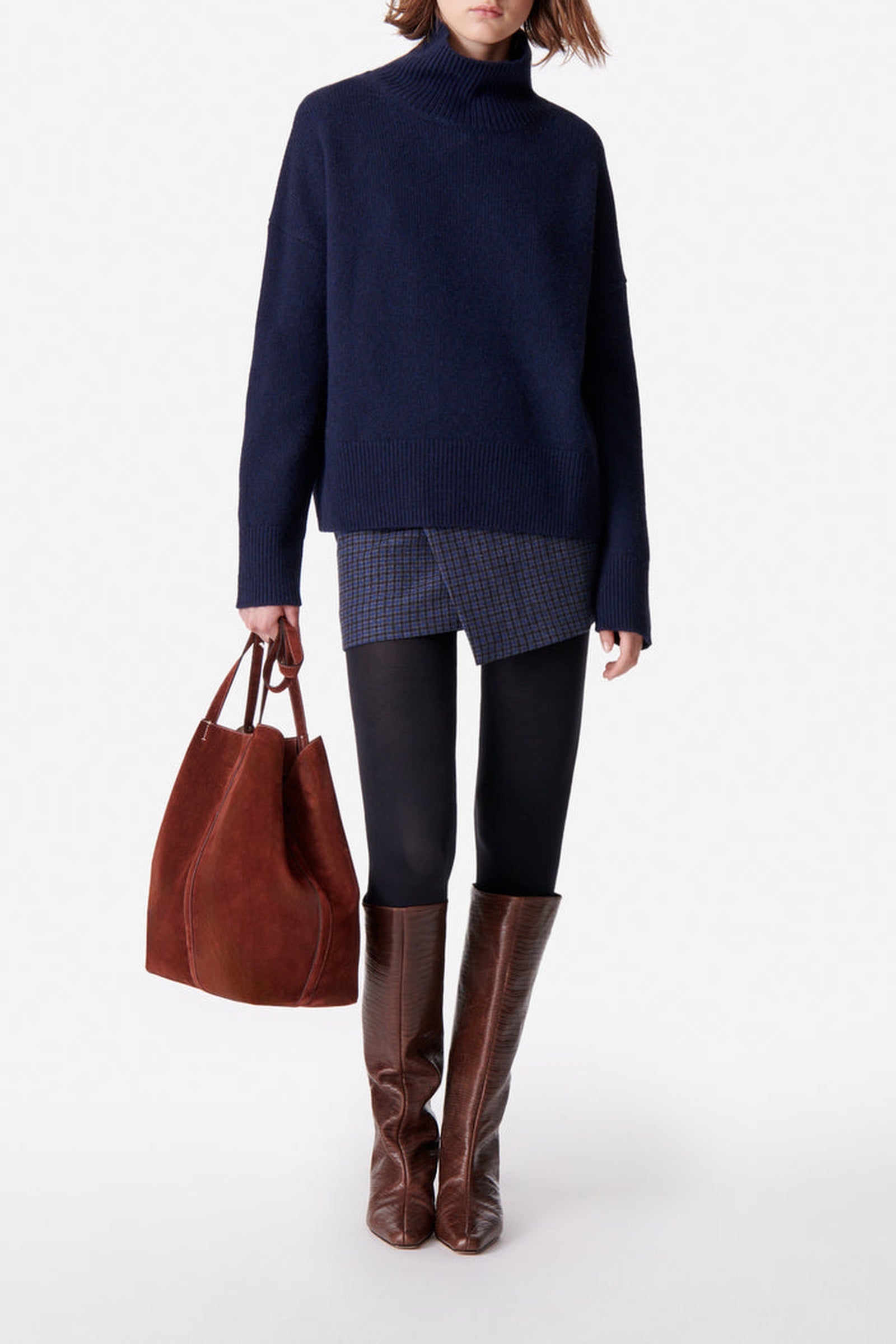 RECO : 195 // Pull Malo  en laine - Marine