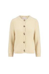 Gilet à manches 3/4 Desia en laine et soie - Citrus
