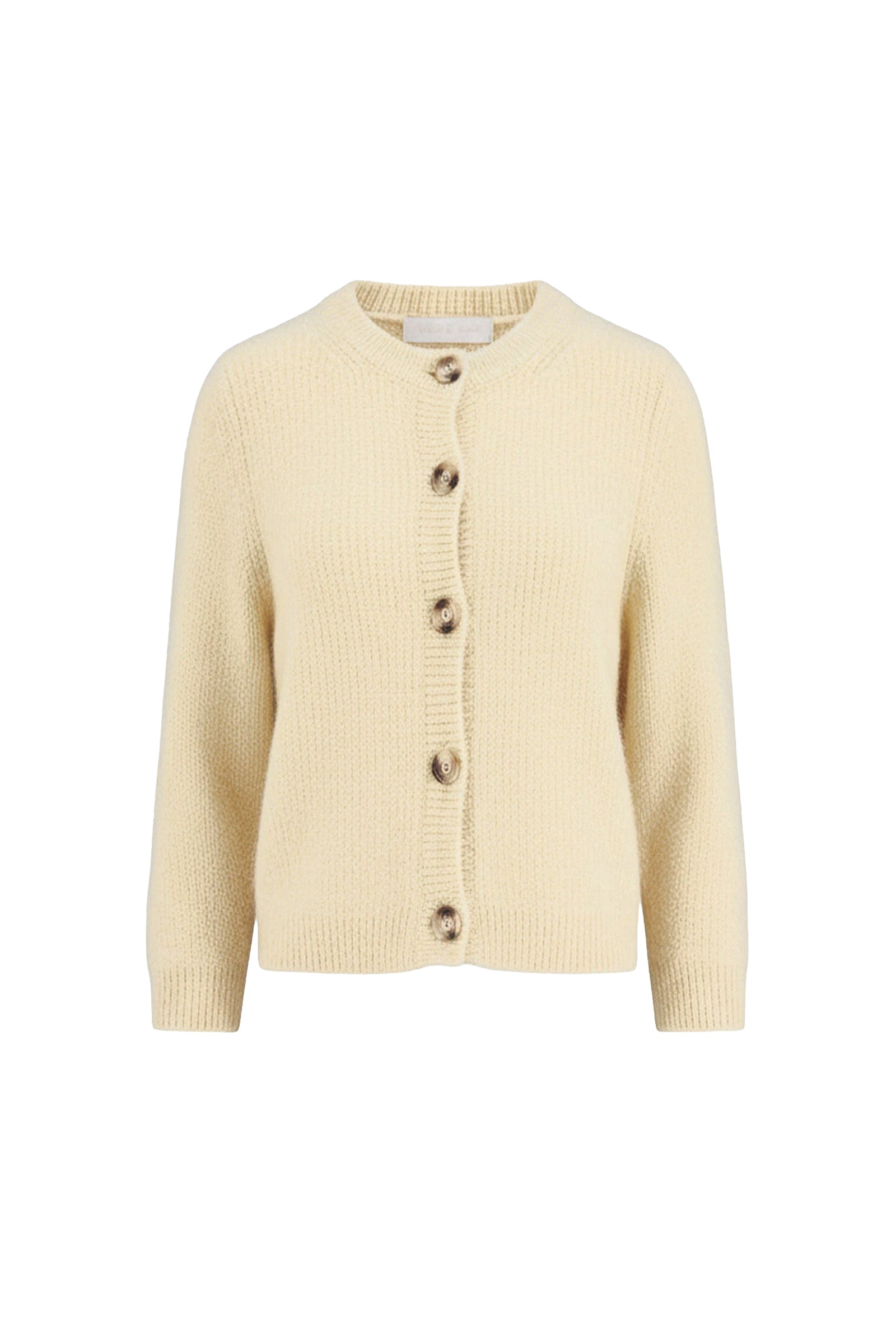 Gilet à manches 3/4 Desia en laine et soie - Citrus