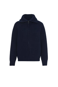 Gilet Bowie en laine - Marine