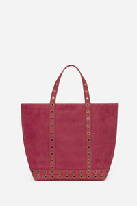 3 QTY NEW // BORDEAUX / Cabas M en Nubuck - BORDEAUX