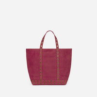 3 QTY NEW // BORDEAUX / Cabas M en Nubuck - BORDEAUX