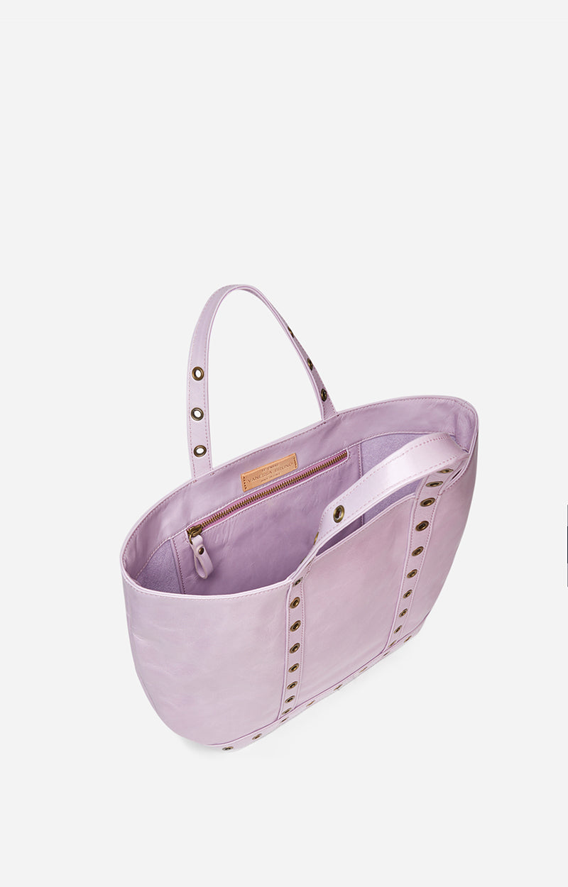 7 QTY NEW // PARME / Cabas M en Cuir Craquelé - PARME