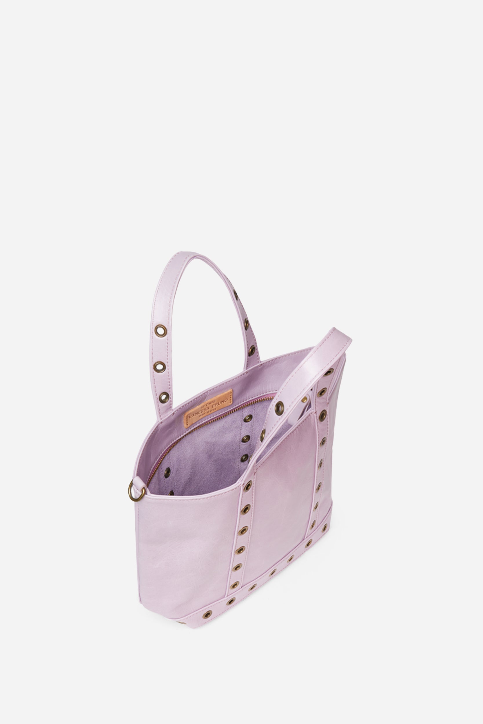 Cabas S en cuir - Parme