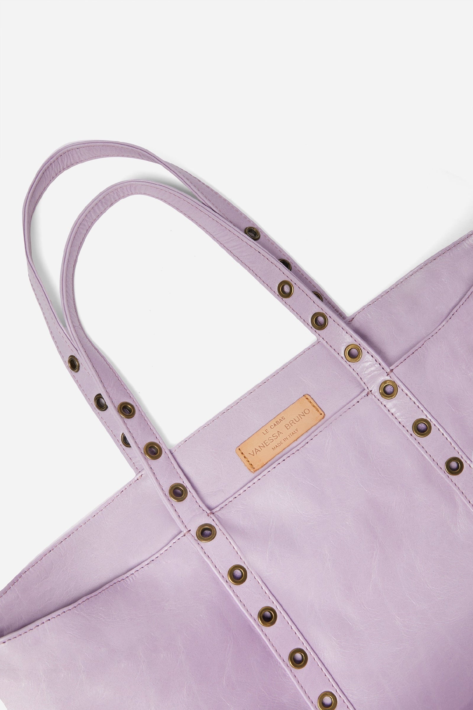 Iconic S leather tote bag - Parma
